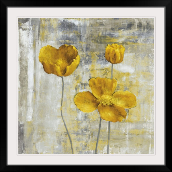Great Big Canvas Yellow Flowers Yellow Flowers II by Carol Black